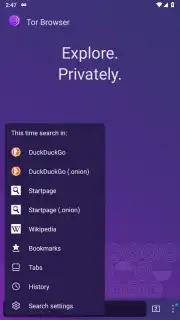 Tor Browser скриншот 4