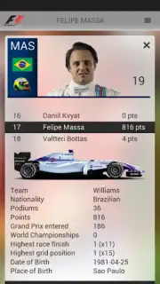 Official F1 ® App скриншот 6