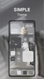 Themes, Widgets & Icon changer скриншот 4
