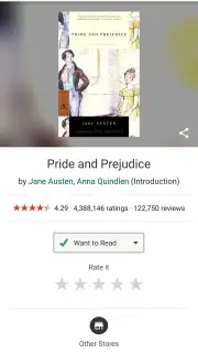 Goodreads скриншот 7