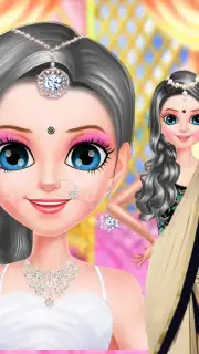 Indian Gopi Doll Makeover- Indian Bridal Fashion скриншот 1