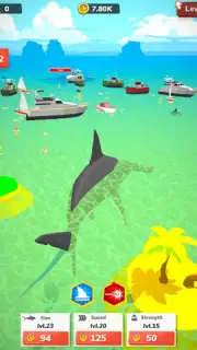 Idle Shark World - Tycoon Game скриншот 4