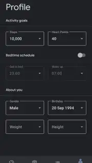 Google Fit скриншот 4