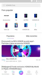 HONOR Club скриншот 3