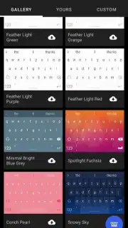 Microsoft SwiftKey Beta скриншот 1
