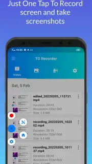 TG Recorder - Screen Recording скриншот 3