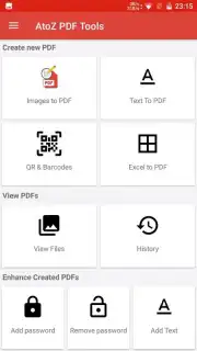 AtoZ PDF Tools скриншот 3