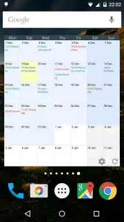 Touch Calendar Free скриншот 5