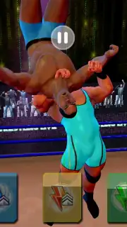 Tag Team Wrestling Games: Mega Cage Ring Fighting скриншот 2