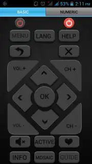 Videocon IR Remote скриншот 2