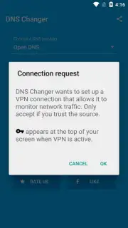 DNS Changer скриншот 4