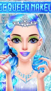 Ice Queen Makeup Dress Up скриншот 6