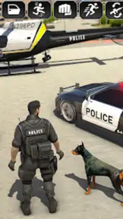 Police Thief Games: Cop Sim скриншот 1