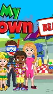 My Town: Beach Picnic скриншот 6