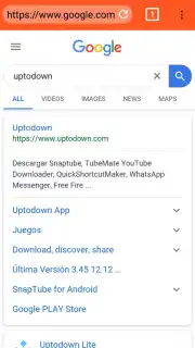 Chrom Browser скриншот 1