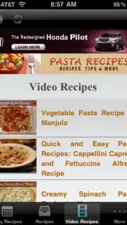 Pasta Recipes скриншот 1