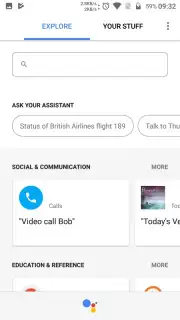 Google Assistant скриншот 2