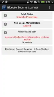 Bluebox Security Scanner скриншот 3