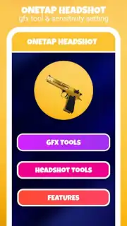 One Tap Headshot-GFX Tool ff скриншот 4