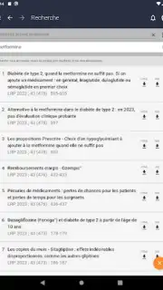 Application Prescrire скриншот 5