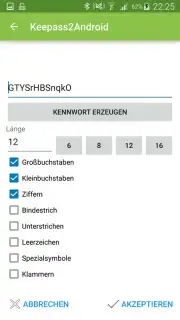 Keepass2Android скриншот 3