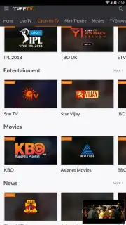 YuppTV LiveTV, Live Cricket скриншот 9
