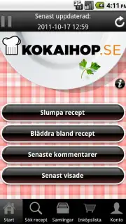 Kokaihop.se скриншот 5