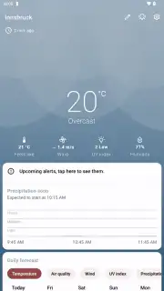 Breezy Weather скриншот 1