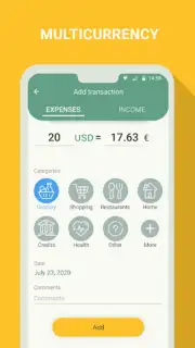 Money manager & expenses скриншот 5