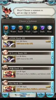 Granblue Fantasy скриншот 8