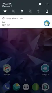 Navbar Weather скриншот 3