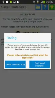 Fast Facebook Video Downloader скриншот 1