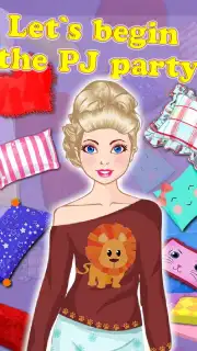 Princess Pajama Party Dress Up скриншот 4