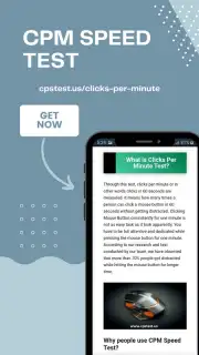 Clicks Per Minute скриншот 1