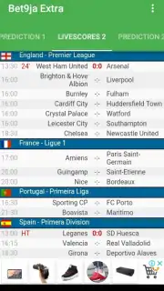 Bet9ja Extra with predictions and Livescores скриншот 4