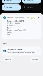 Weather and Wardrobe Assistant скриншот 7