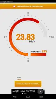 Internet Speed Test скриншот 3