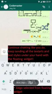 Upside Down Chat+ скриншот 11