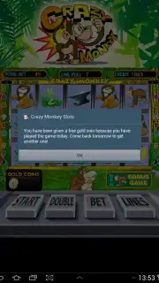 Crazy monkey slot скриншот 7