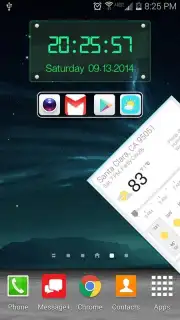 Digital Clock Widget скриншот 6