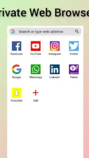 Private Web Browser скриншот 6
