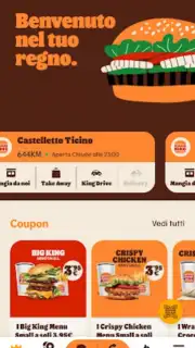 Burger King Italia скриншот 2