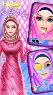 Hijab Girl Salon- Muslim Fashion Princess Makeover скриншот 2
