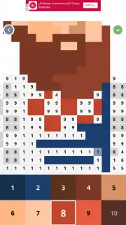 Pixel Art - Color by Number Book скриншот 11