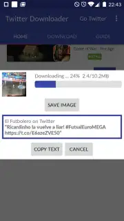 Video Downloader for Twitter скриншот 2
