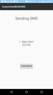 CustomizedBulkSMS скриншот 4