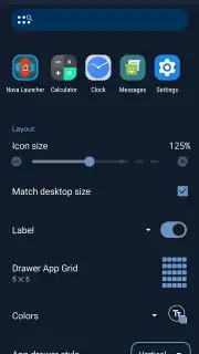 Nova Launcher скриншот 4