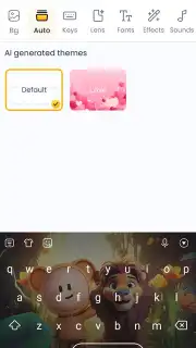 FotoAI Keyboard скриншот 1