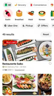 Uber Eats скриншот 12