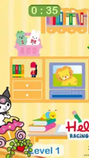 Hello Kitty games - car game скриншот 2